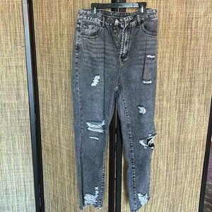 dark gray SHEIN jeans